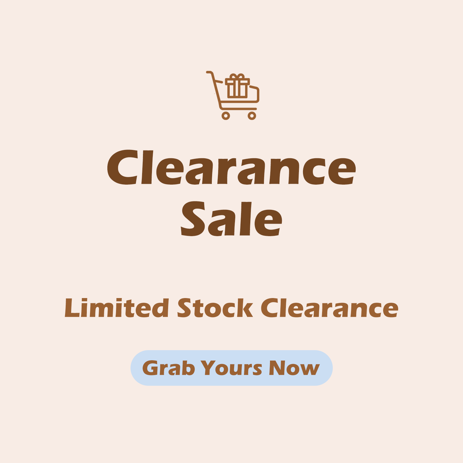 Clearance Sale