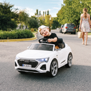 Licensed Audi SQ8 Ride on Car by OLAKIDS, 12V Kids Electric Vehicle with Remote Control, Toddlers Battery Powered Toy with 3 Speeds, Wheels Suspension, Music