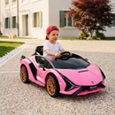 OLAKIDS Licensed Lamborghini SIAN 12V Kids Ride on Car, Toddler Electric Vehicle