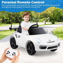OLAKIDS Licensed Porsche 12V Pink Ride on Car  Electric Vehicle Battery Powered with Remote Control