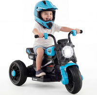 OLAKIDS 6V Kids Motorcycle with Forward & Reverse Switch, Headlight, Horn, Music, Story, USB Port