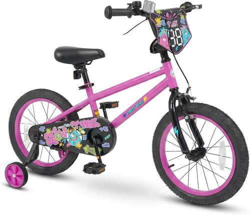 Olakids Kids Bike, 12 14 16 18 Inch BMX Style Toddlers Bike