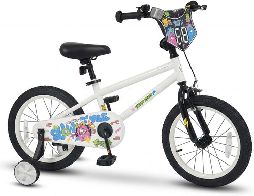 Olakids Kids Bike, 12 14 16 18 Inch BMX Style Toddlers Bike