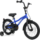 Olakids Kids Bike 12-18 Inch with Training Wheels, Dual Brakes, Adjustable Seat & Handlebar for Boys Girls