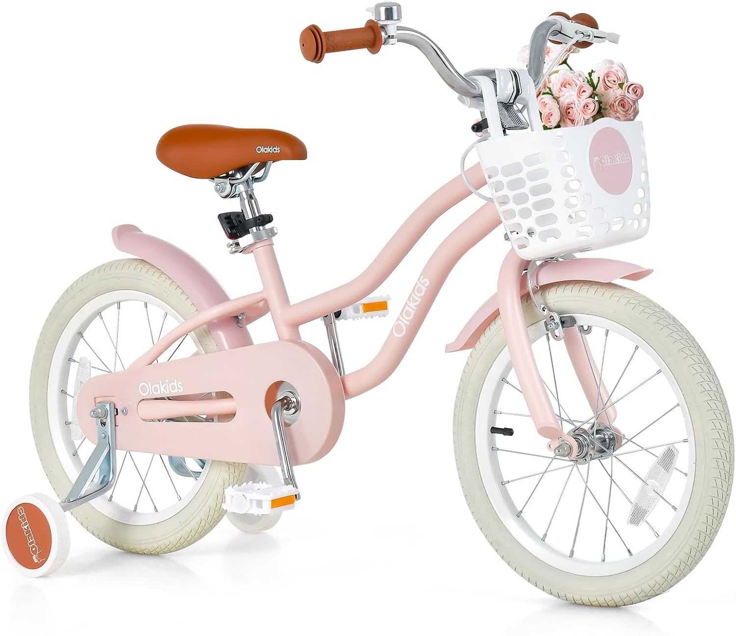 Olakids Kids Bike, 12 14 16  Inch Toddlers Bike with Training Wheels for Girls Boys