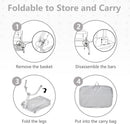INFANS 3 in 1 Baby Bassinet, Bedside Sleeper, Rocking Cradle, Easy Folding Portable Safer Co-Sleeping Crib