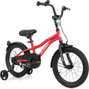Olakids Kids Bike 12-18 Inch with Training Wheels, Dual Brakes, Adjustable Seat & Handlebar for Boys Girls