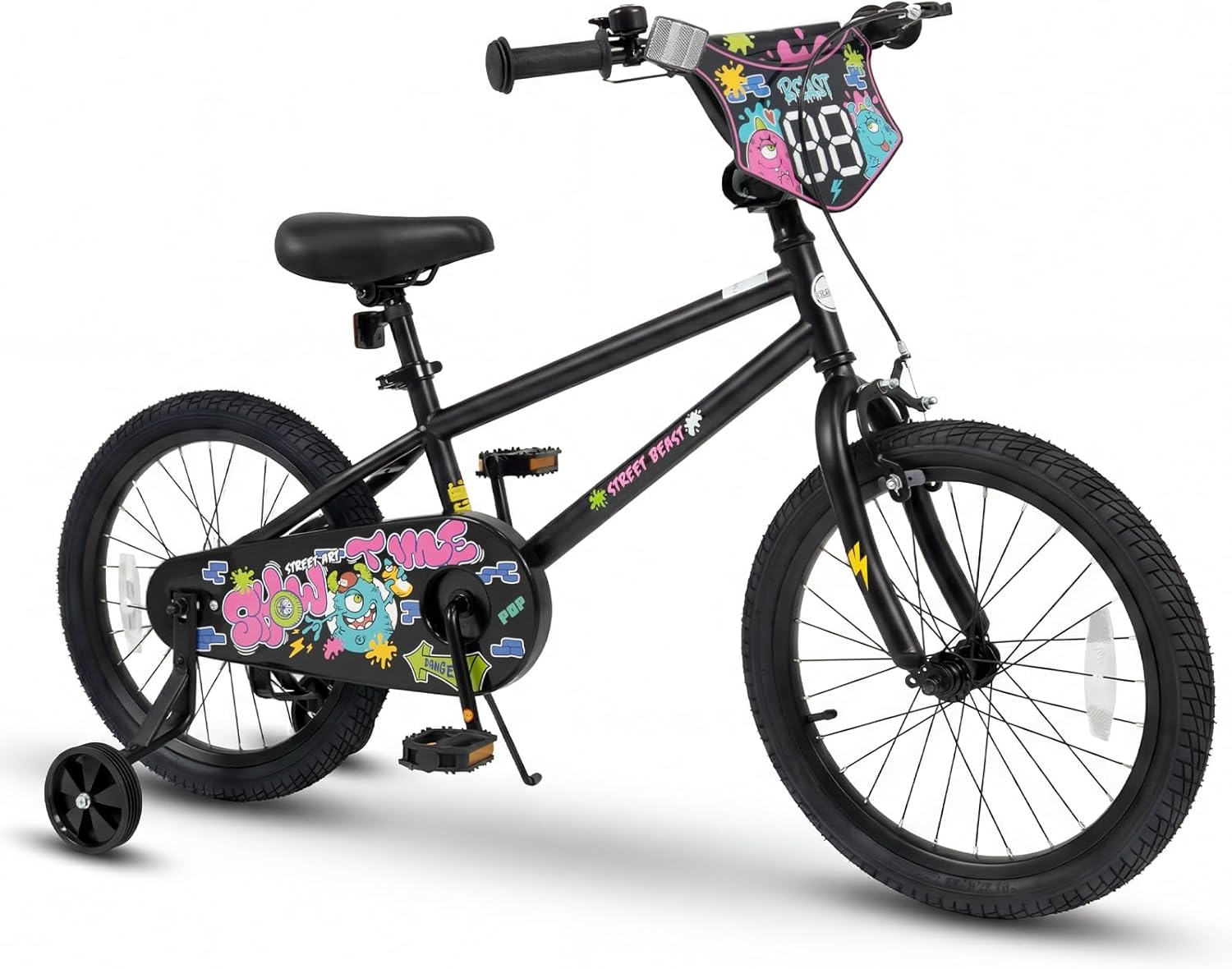 Olakids Kids Bike, 12 14 16 18 Inch BMX Style Toddlers Bike