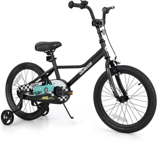 Olakids Kids Bike, 12 14 16 18 Inch Racing Car Themed