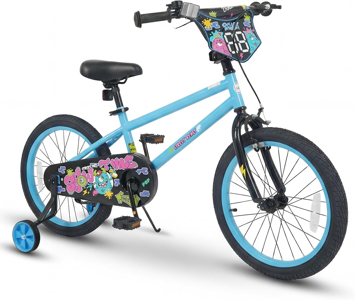 Olakids Kids Bike, 12 14 16 18 Inch BMX Style Toddlers Bike