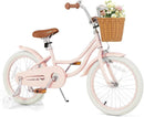OLAKIDS Kids Bike 12/14/16/18 Inch with Training Wheels & Basket for Ages 3-8  (20 Inch without traninning wheels)