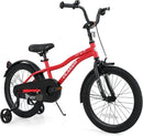 Olakids Kids Bike 12-18 Inch with Training Wheels, Dual Brakes, Adjustable Seat & Handlebar for Boys Girls