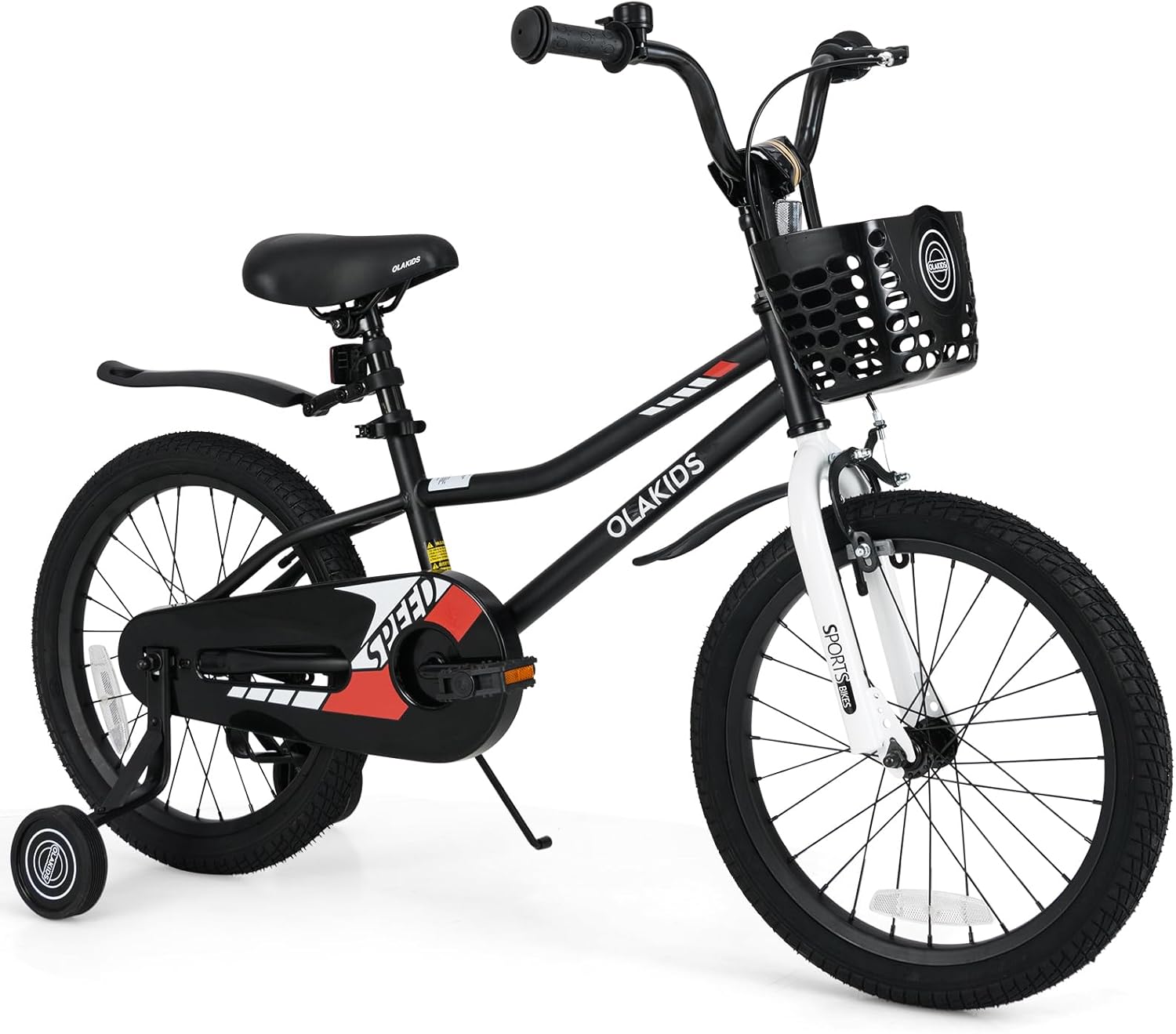 Olakids Kids Bike, 12 14 16 18 Inch Toddlers Bike for Boys Girls 3-8 Years Old