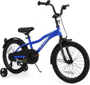 Olakids Kids Bike 12-18 Inch with Training Wheels, Dual Brakes, Adjustable Seat & Handlebar for Boys Girls
