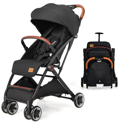 INFANS Lightweight Baby Stroller, Compact Infant with One-Hand Fold, Travel Stroller for Airplane