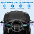 OLAKIDS Licensed Porsche 12V Pink Ride on Car  Electric Vehicle Battery Powered with Remote Control
