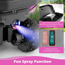 OLAKIDS Kids ATV with Spray Function, Remote Control, Storage Trunk, 6V Electric Toddler Ride on Toy