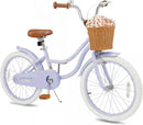 OLAKIDS Kids Bike 12/14/16/18 Inch with Training Wheels & Basket for Ages 3-8  (20 Inch without traninning wheels)