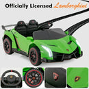 OLAKIDS 2 Seater Kids Ride on Car 12V 4WD Licensed Lamborghini Veneno