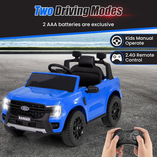 OLAKIDS Licensed Ford Ranger Ride on Car for Kids by OLAKIDS, 12V Electric Vehicle