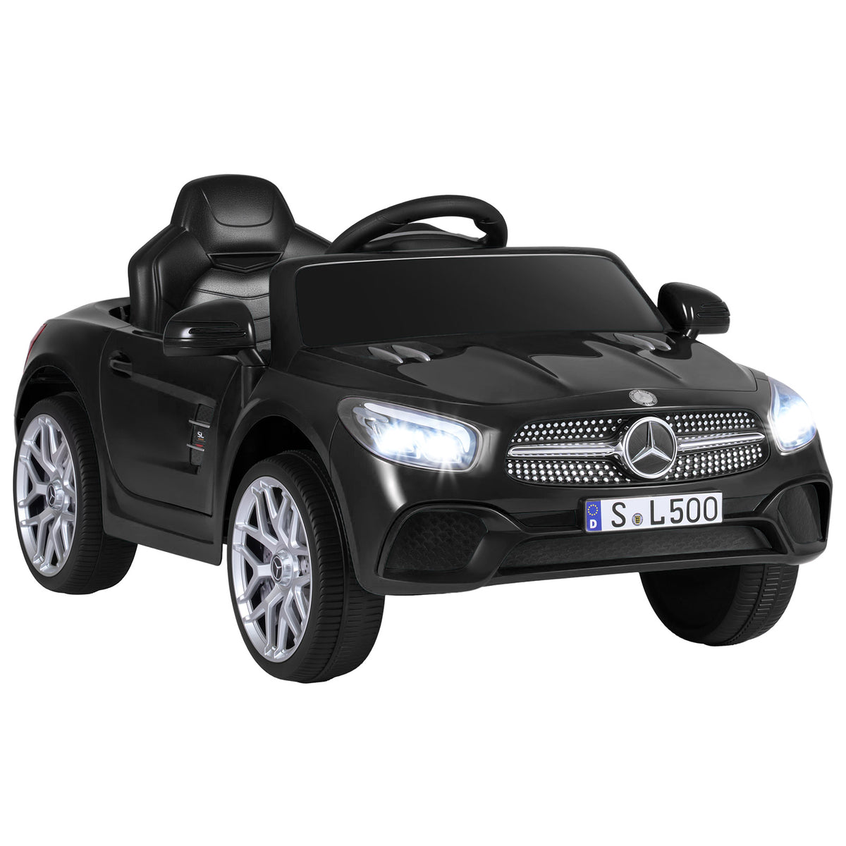 OLAKIDS Licensed Mercedes Benz SL500 12V Kids Ride On Car
