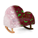 OLAKIDS Kids Sofa with Glow in The Dark, Toddler Rocking Chair