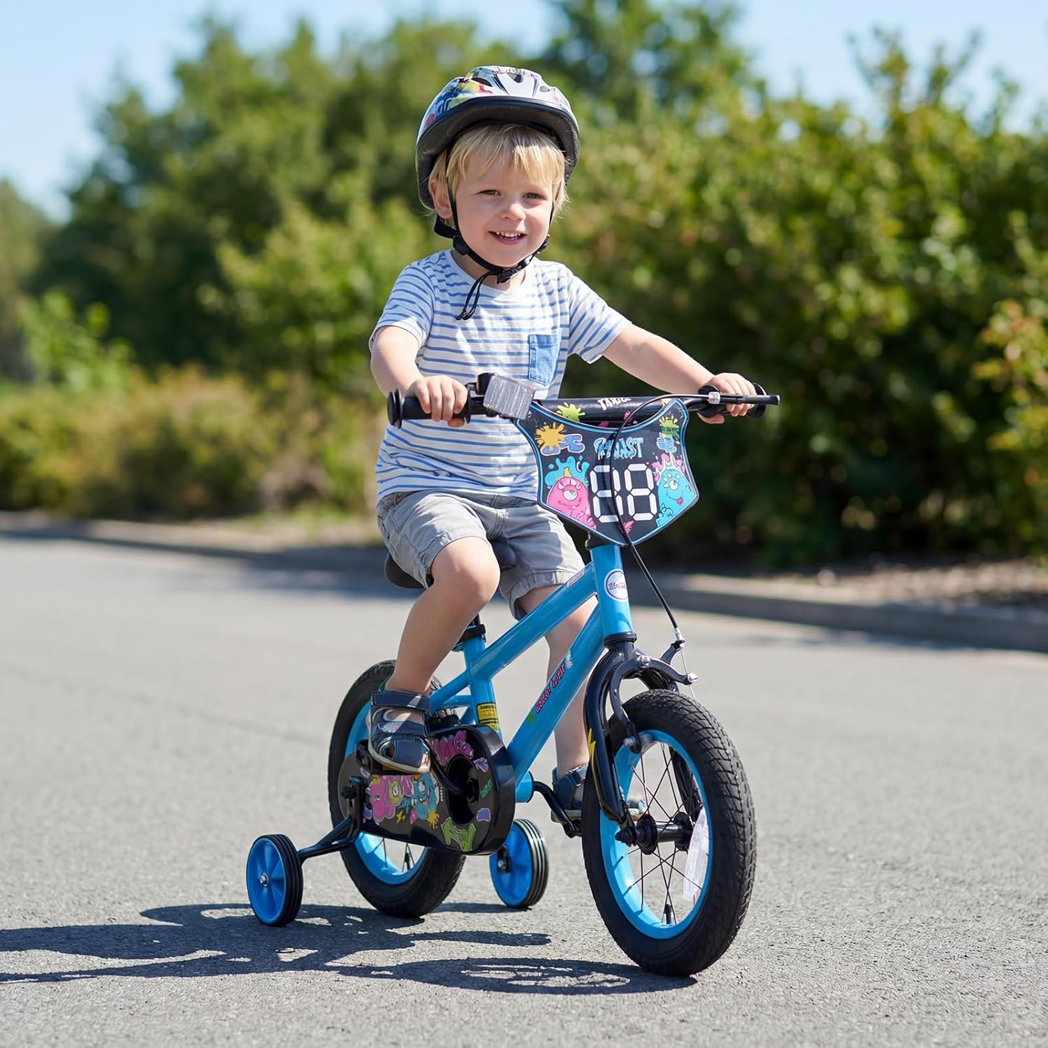 Olakids Kids Bike, 12 14 16 18 Inch BMX Style Toddlers Bike