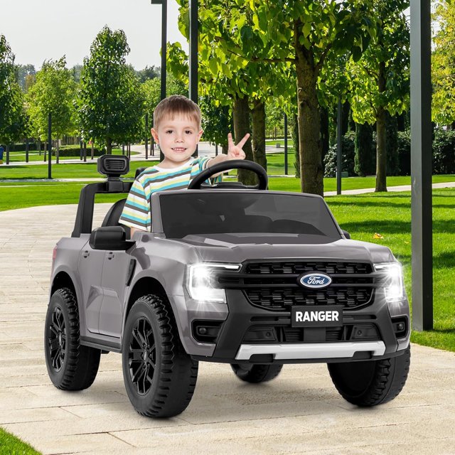 OLAKIDS Licensed Ford Ranger Ride on Car for Kids by OLAKIDS, 12V Electric Vehicle