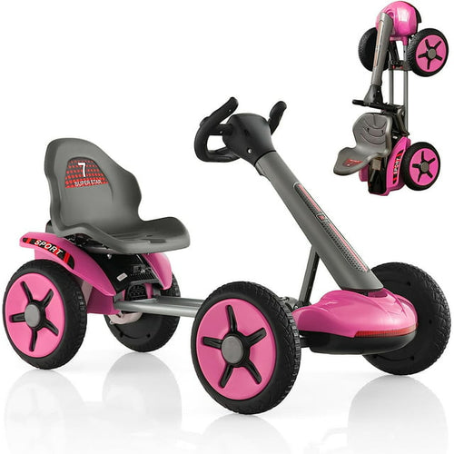 OLAKIDS Go Kart for Kids 12V Battery Ride On Car  for Ages 2-5 Years