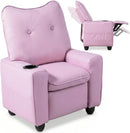 OLAKIDS Toddler Lounge Chair PU Leather Toddler Reclining Couch for Children Boys Girls