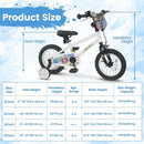 Olakids Kids Bike, 12 14 16 18 Inch BMX Style Toddlers Bike