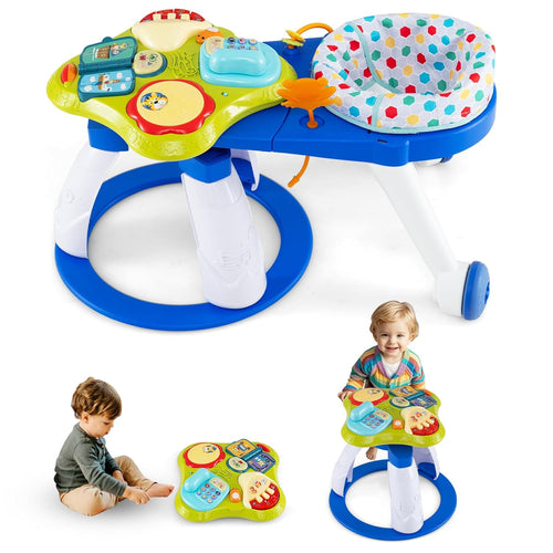 INFANS 3 in 1 Walk Around Baby Activity Center Baby Walker