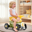OLAKIDS Ride on Push Car, Kids Foot-to-Floor Sliding Car for Toddler with Train Whistle Sound, Under-Seat Storage, Toy Walker for Boys Girls Aged 19-36 Months