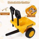 OLAKIDS Licensed Caterpillar Ride on Tractor by OLAKIDS, Foot to Floor Sliding Truck for Kids Toddler Age 1.5-3