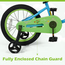 Olakids 12-16 Inch Space Theme Kids Bike with Training Wheels & Dual Brakes for Boys Girls 3-8