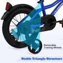 Olakids Kids Bike 12-18 Inch with Training Wheels, Dual Brakes, Adjustable Seat & Handlebar for Boys Girls