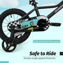 Olakids Kids Bike, 12 14 16 18 Inch Racing Car Themed