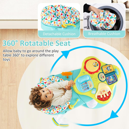 INFANS 3 in 1 Walk Around Baby Activity Center Baby Walker