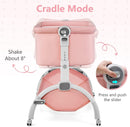 INFANS 3 in 1 Baby Bassinet, Bedside Sleeper, Rocking Cradle, Easy Folding Portable Safer Co-Sleeping Crib
