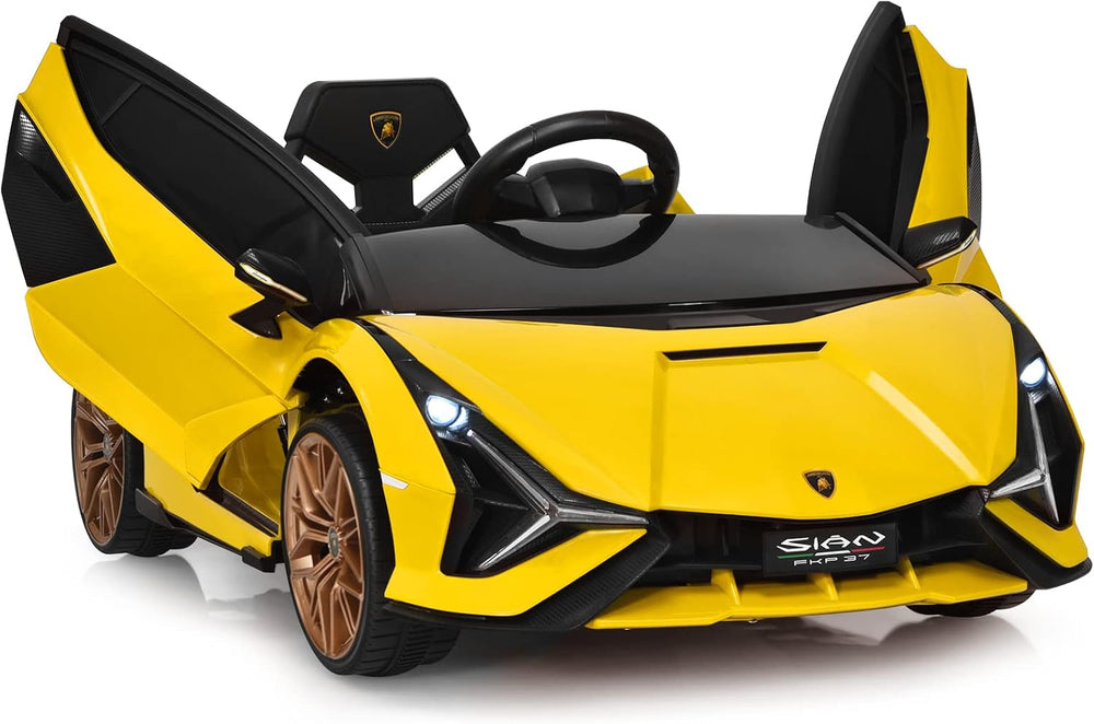 OLAKIDS Licensed Lamborghini SIAN 12V Kids Ride on Car, Toddler Electric Vehicle