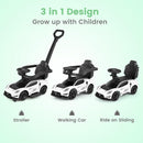 OLAKIDS Push Car for Toddlers, Licensed Maserati 3 in 1 Baby Ride on Sliding with Parent Control Handle