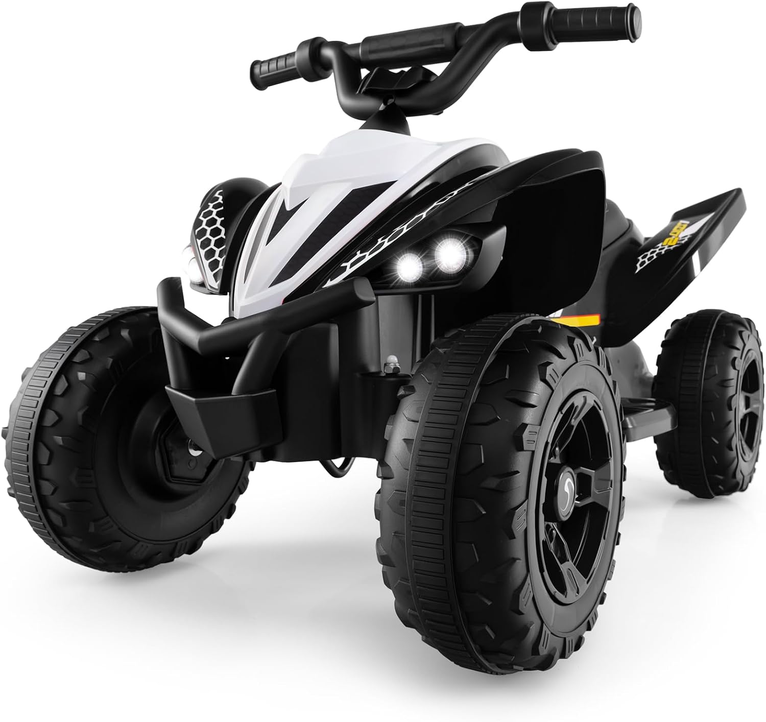 OLAKIDS 12V Kids ATV Quad, Electric Vehicle Battery Powered Ride On Toys for Boys Girls Ages 3+
