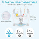 INFANS 3-in-1 Baby Activity Center, Jumper & Bouncer, Music, Lights, 360° Rotating Seat, 3 Adjustable Heights, Learning Toys for 6-12 Months