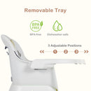 INFANS 9 in 1 High Chair, Convertible Baby Highchair, Table and Chair Set Building Block Infant Dining Booster Seat