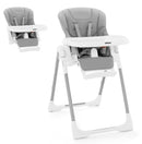 INFANS 4 in 1 High Chair–Booster Seat, Convertible Highchair, Installation-Free,Simple Fold for Baby, Infant& Toddler