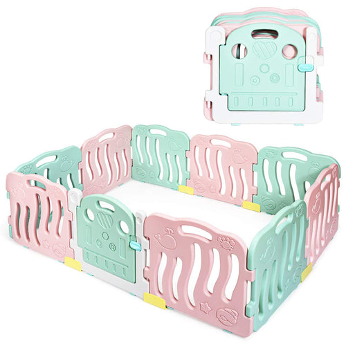 Baby Playpen Kids Play Activity Center Yard for Toddlers INFANS