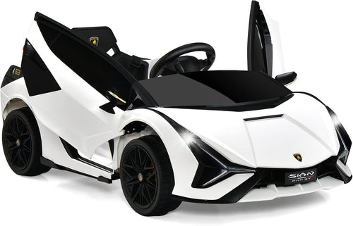 OLAKIDS Licensed Lamborghini SIAN 12V Kids Ride on Car, Toddler Electric Vehicle