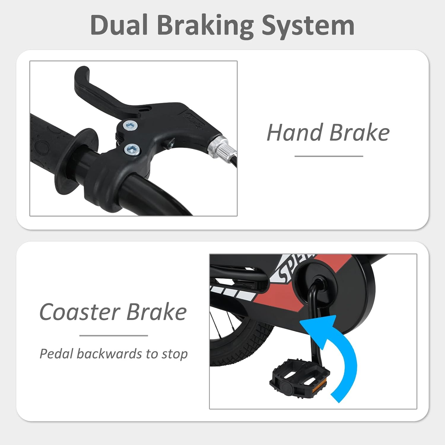 Olakids Kids Bike, 12 14 16 18 Inch Toddlers Bike for Boys Girls 3-8 Years Old