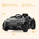 OLAKIDS Licensed Lamborghini SIAN 12V Kids Ride on Car, Toddler Electric Vehicle