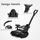 OLAKIDS Push Car for Toddlers, Licensed Maserati 3 in 1 Baby Ride on Sliding with Parent Control Handle